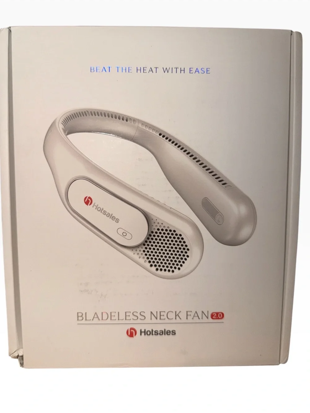 Portable Neck Fan - White